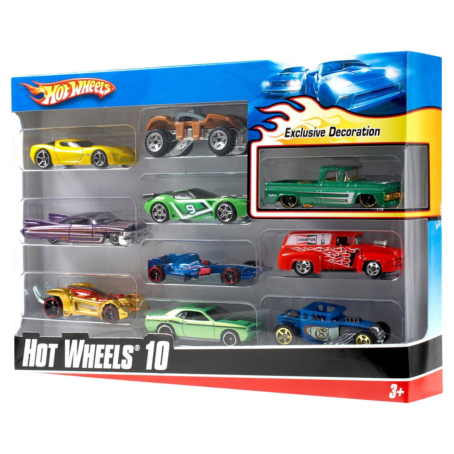Hot Wheels Onlu Araba Seti