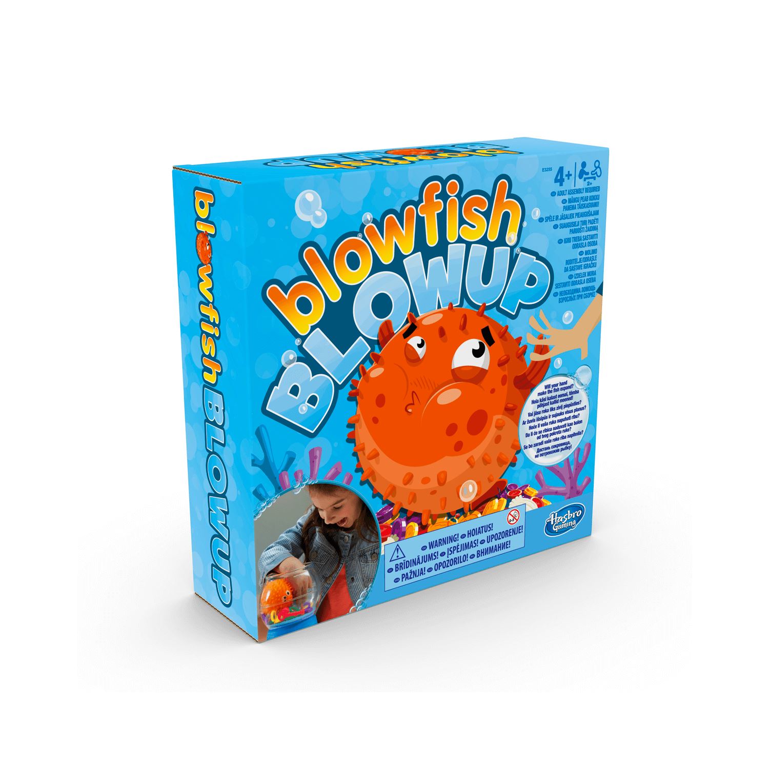 Hasbro Blowfish Blowup Board Game E3255