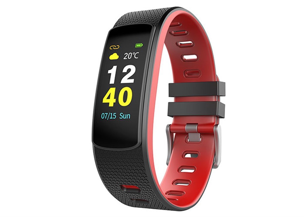 EVEREST EVER FİT W45 KIRMIZI SİYAH AKILLI BAND