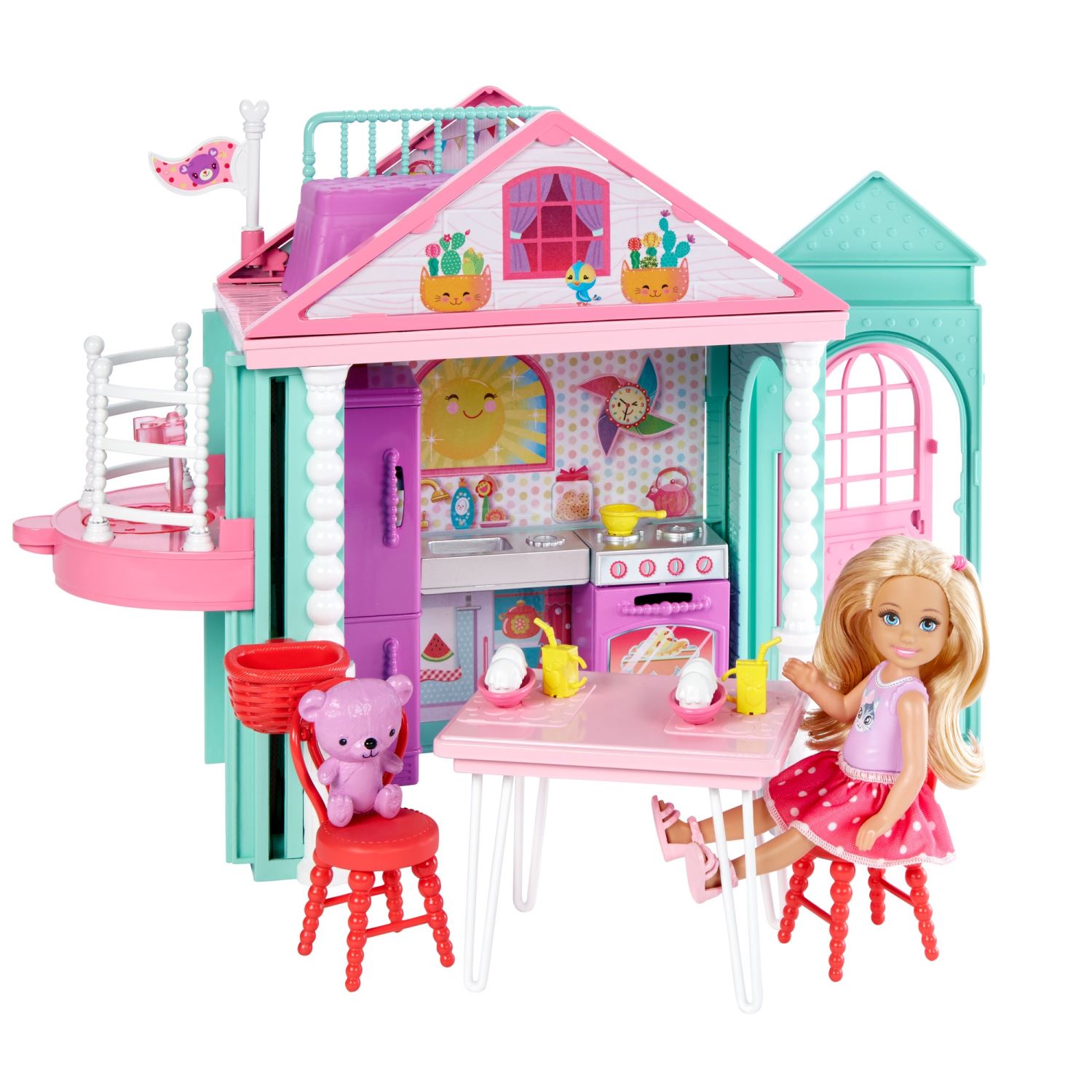 Barbie Chelsea'nin İki Katlı Evi