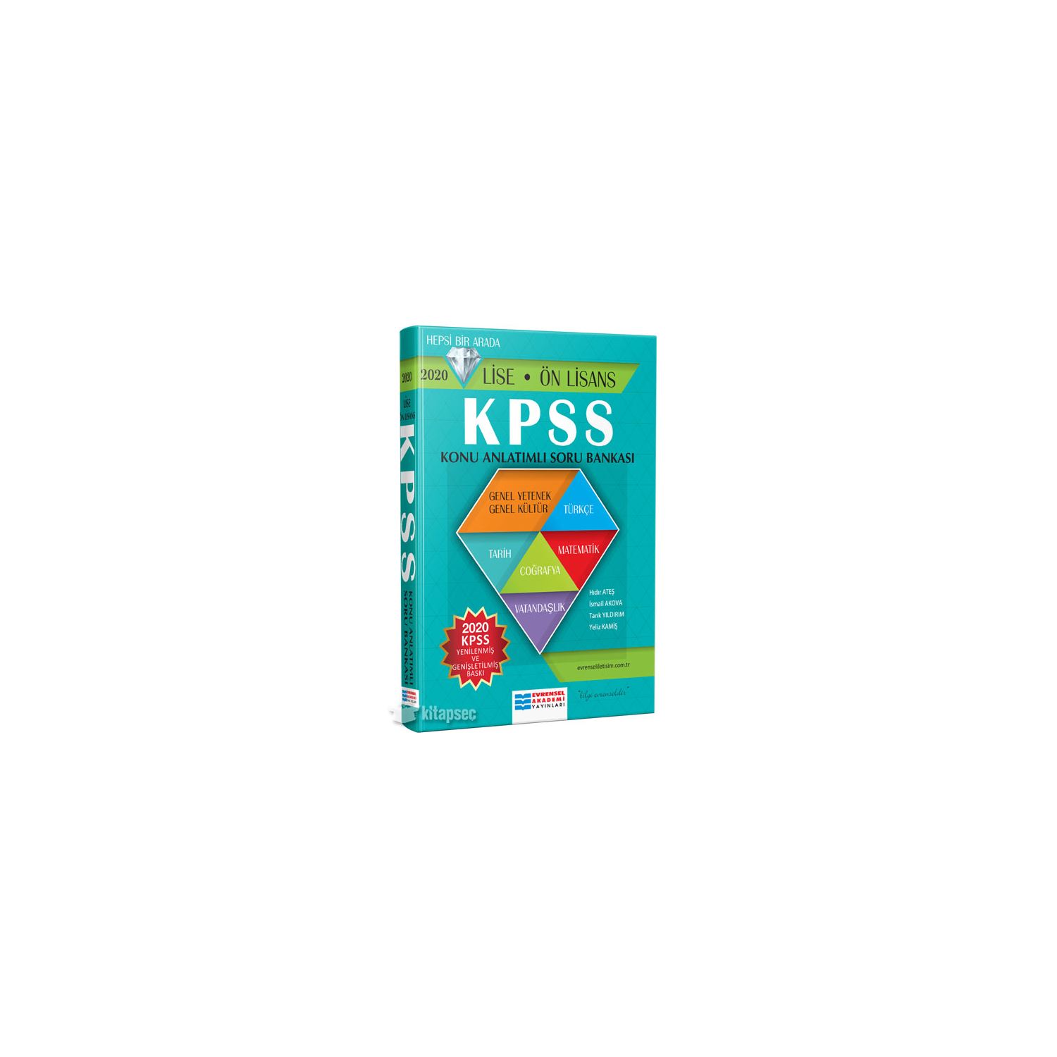 Evrensel Akademi Yayınları KPSS: темы и сборник заданий для ön lisans 9786055247928