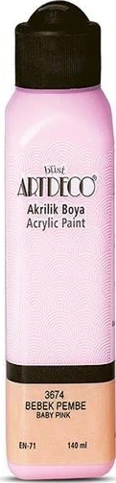 Artdeco Classic Acrylic Paint 140 ml Baby Pink