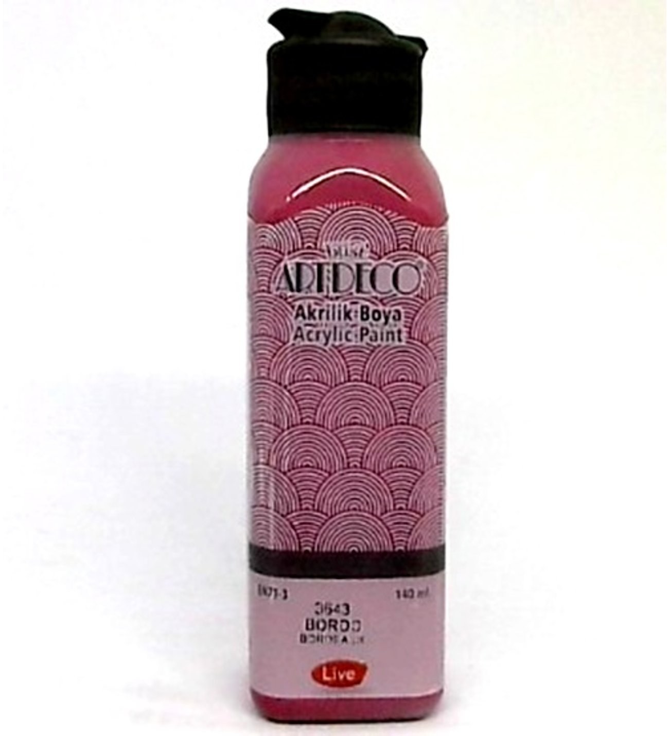 Artdeco Klasik Akrilik Boya 140 ml Bordo