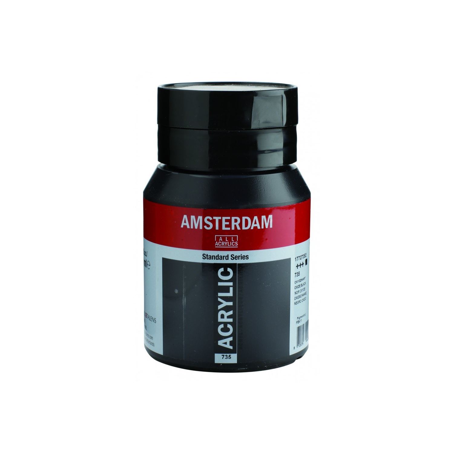 Amsterdam Akrilik Boya 600ml Siyah