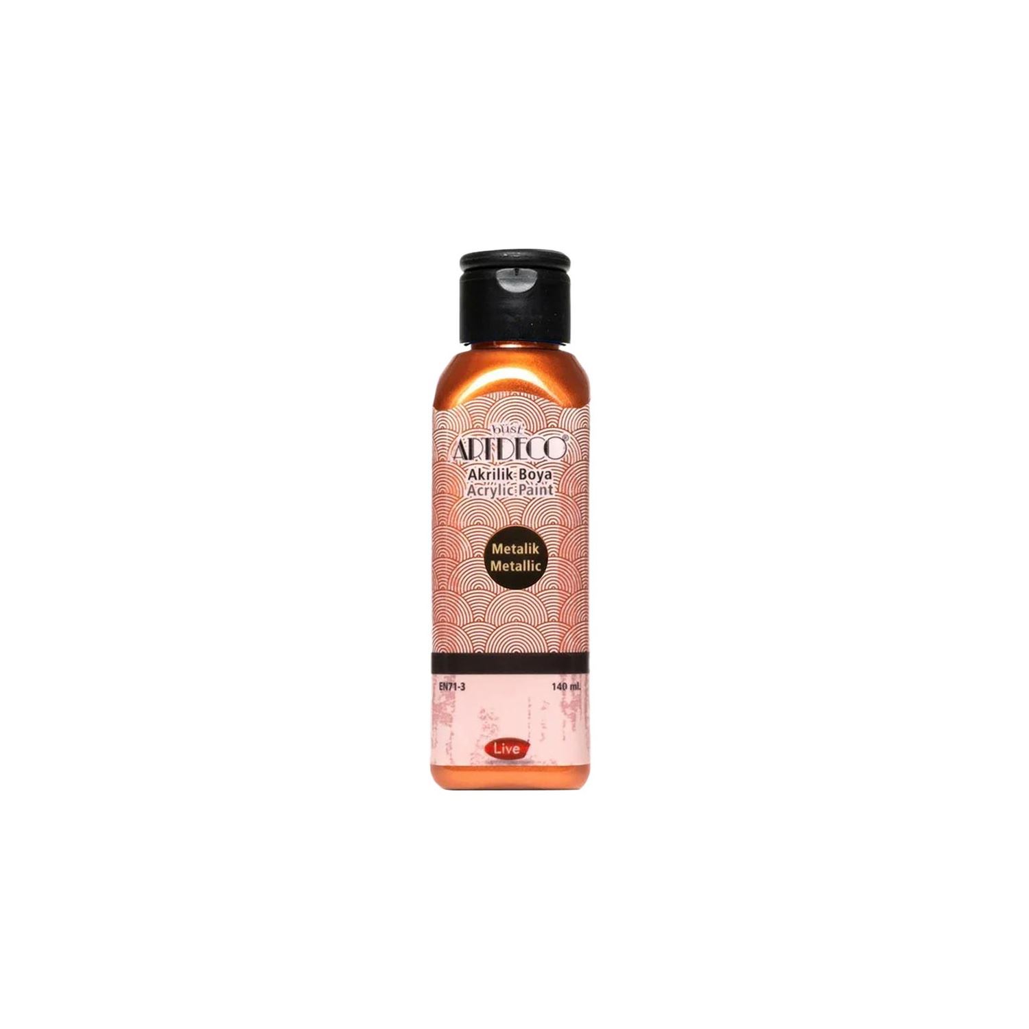 Artdeco Metallic Acrylic Paint 140 ml Silver