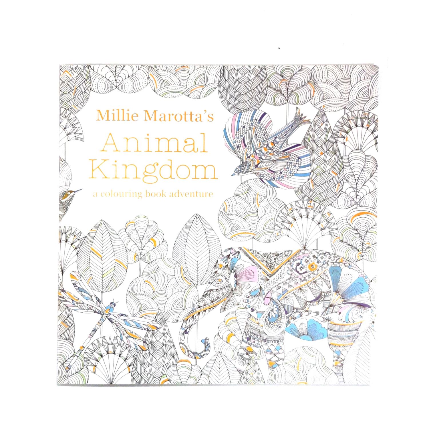 Millie Marotta Animal Kingdom Colouring Book, Paperback
