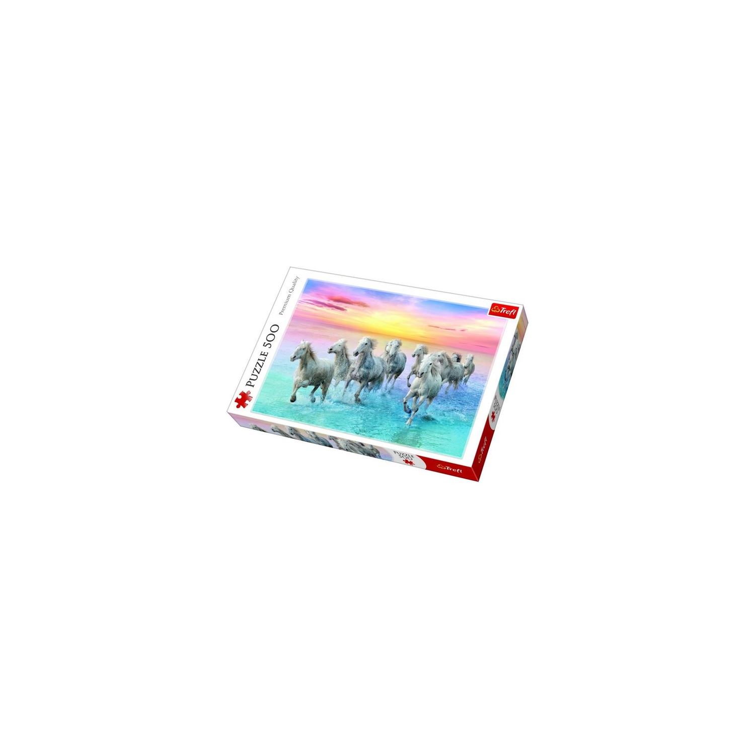 Trefl Galloping White Horses 500 Parça Puzzle