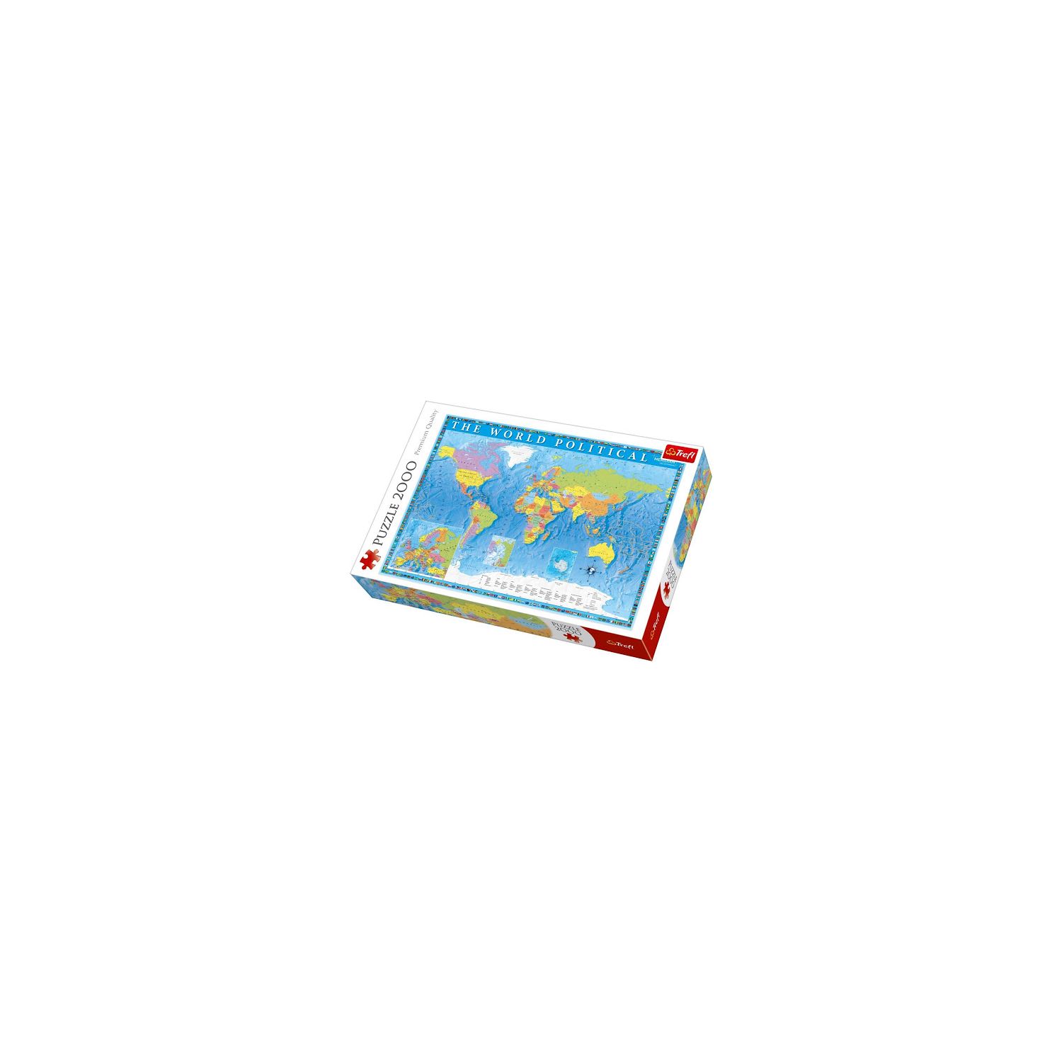 Trefl The World Political 2000 Parça Puzzle