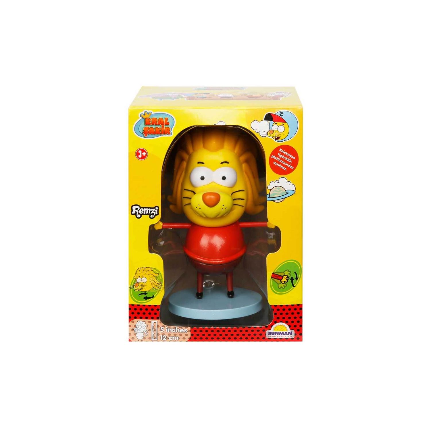 Kral Şakir Remzi Tekli Figür 12 cm.