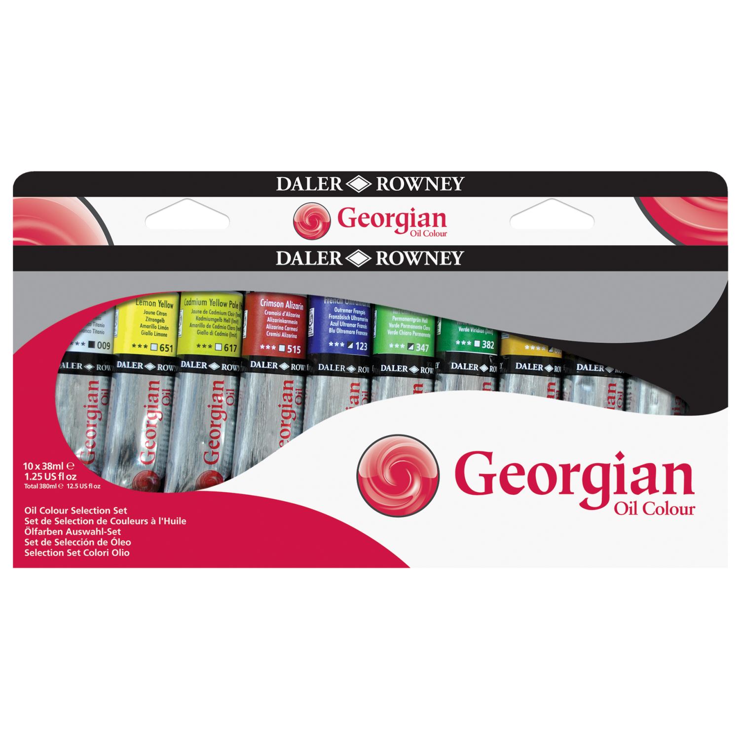 Daler Rowney Georgian Oil Paints, 10 Colours