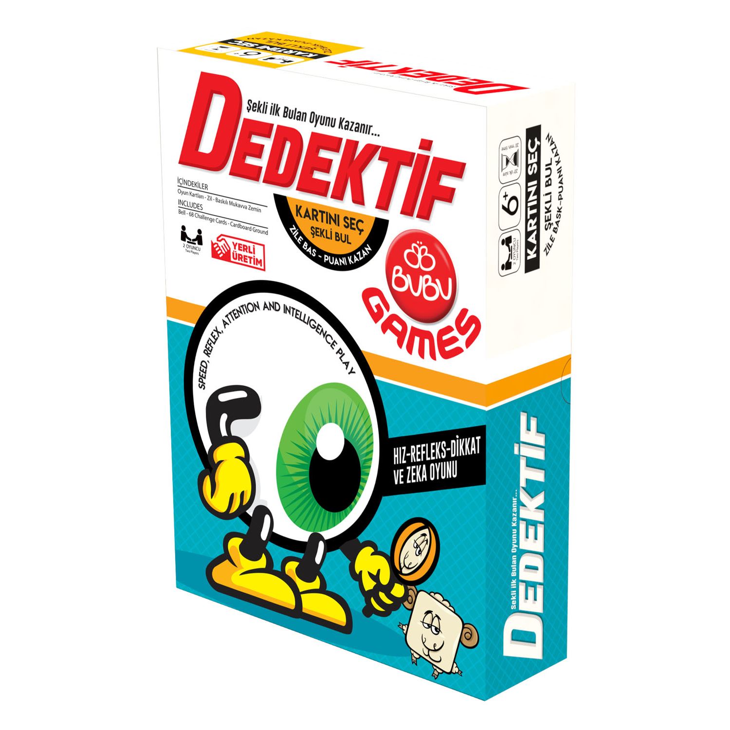 Bubu BU-BU Games Detective Educational Board Game
