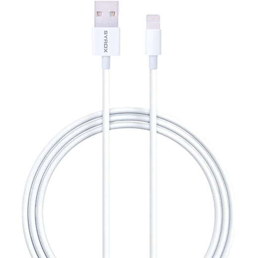 SYROX LIGHTNING 6S/7PLUS/2.0A 1 M C72 ŞARJ KABLOSU