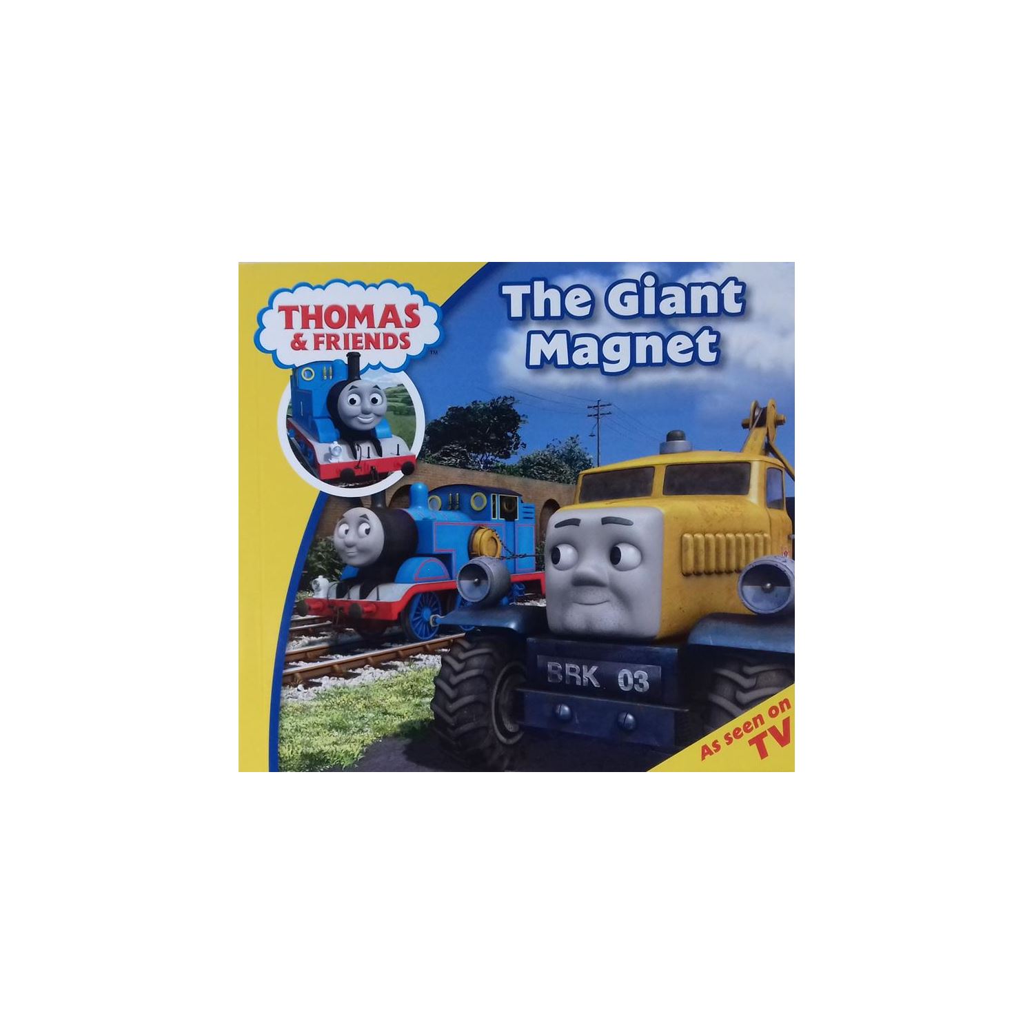 Thomas & Friends The Giant Magnet İngilizce Çocuk Kitabı