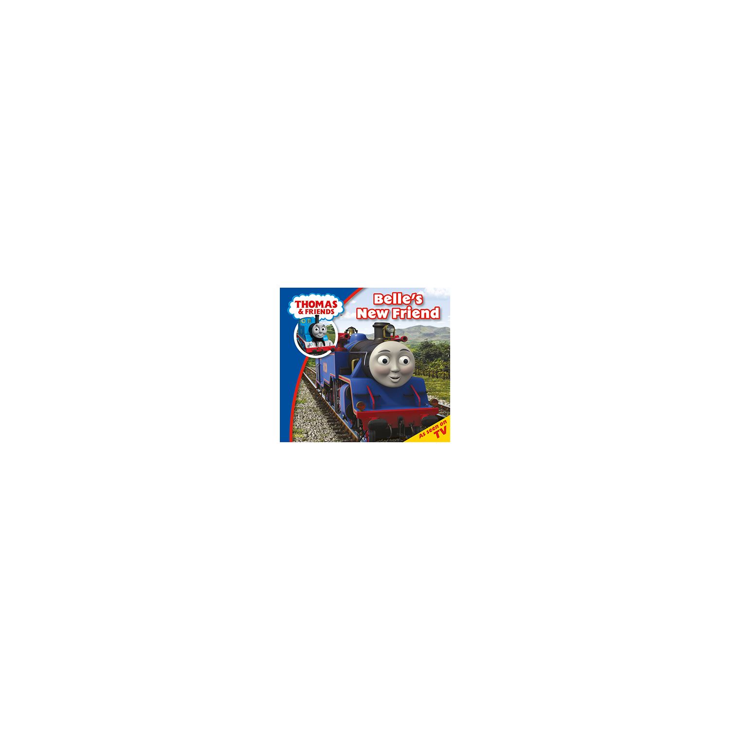 Thomas & Friends: Belle's New Friend — детская книга в мягкой обложке