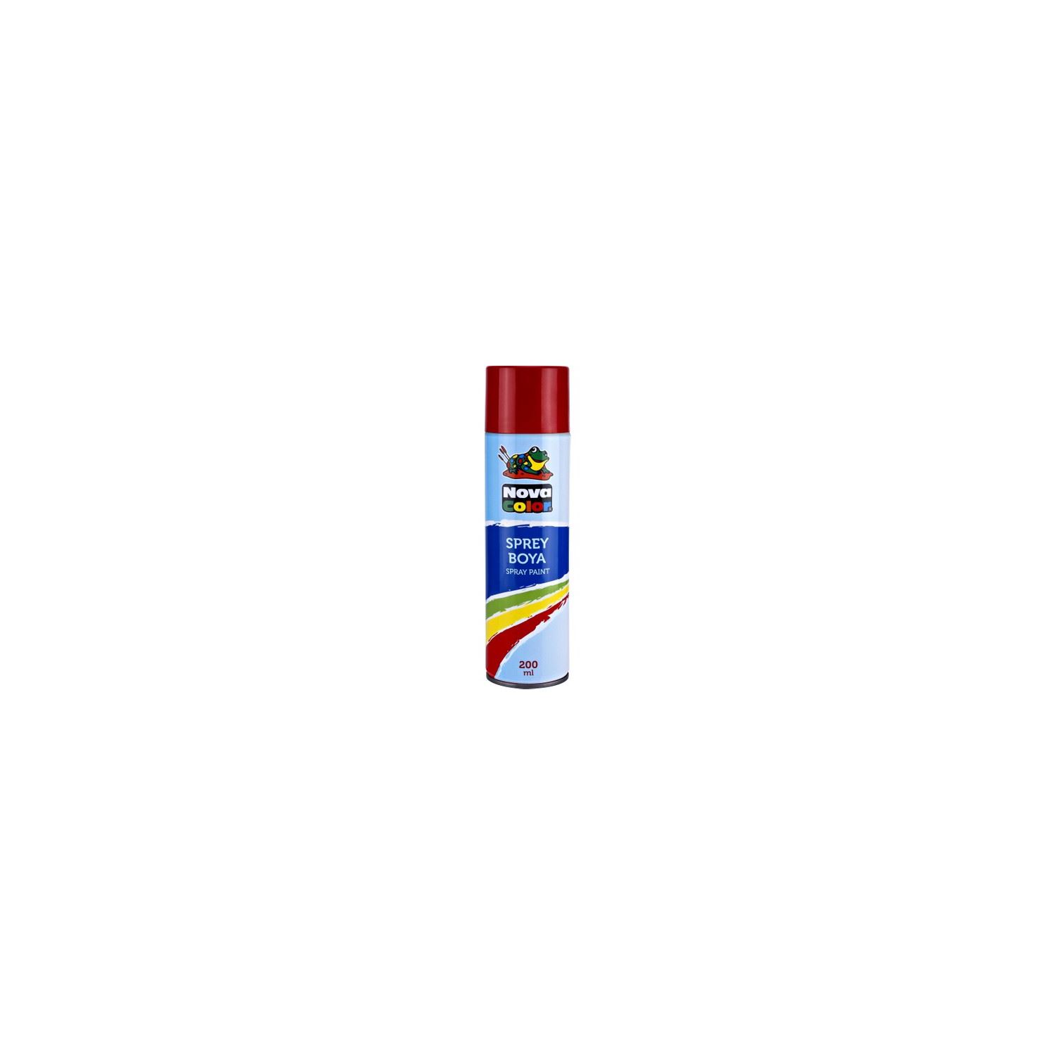 Nova Color NC-801, красная аэрозольная краска, 200 мл