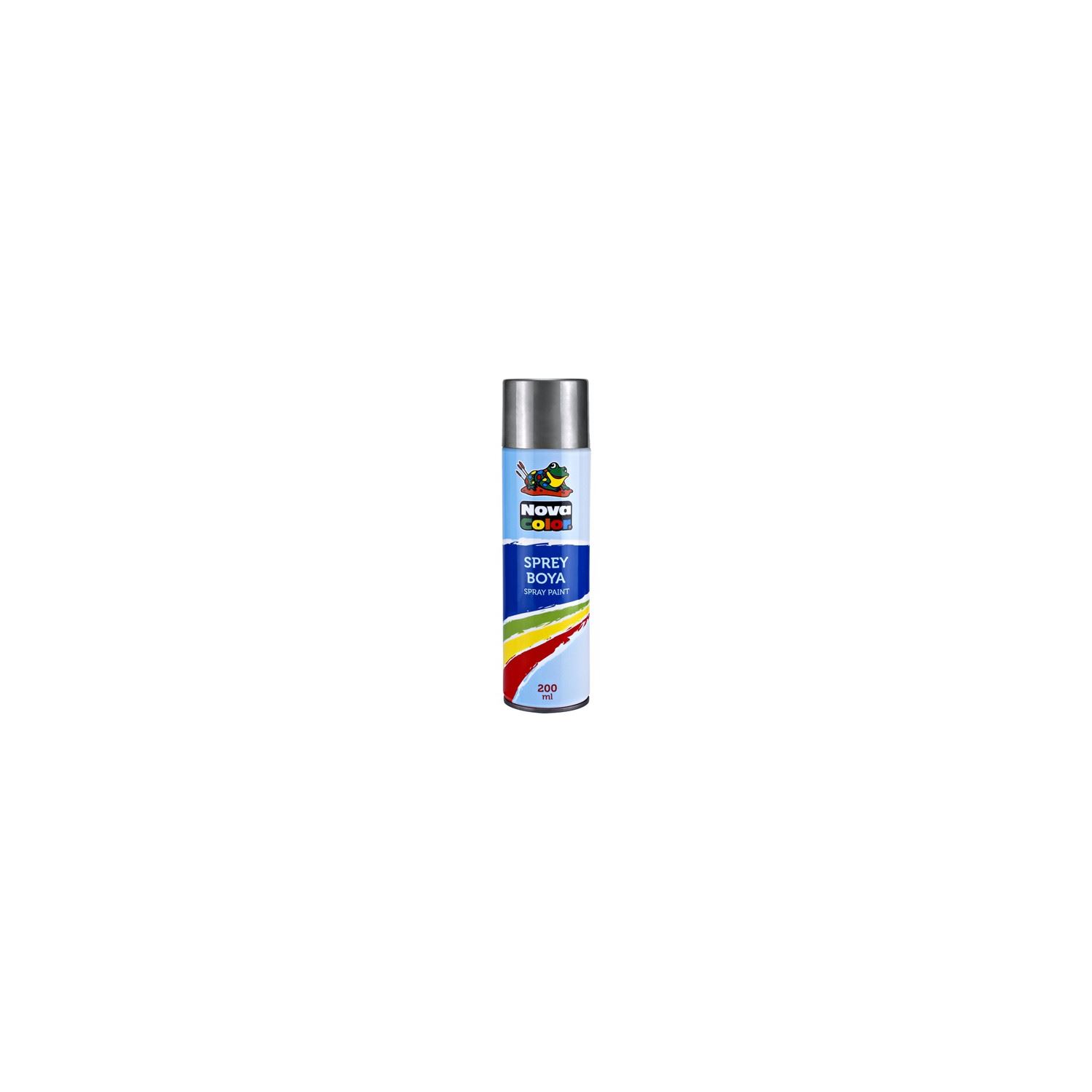 Nova Color NC-812 Silver Spray Paint 200 ml