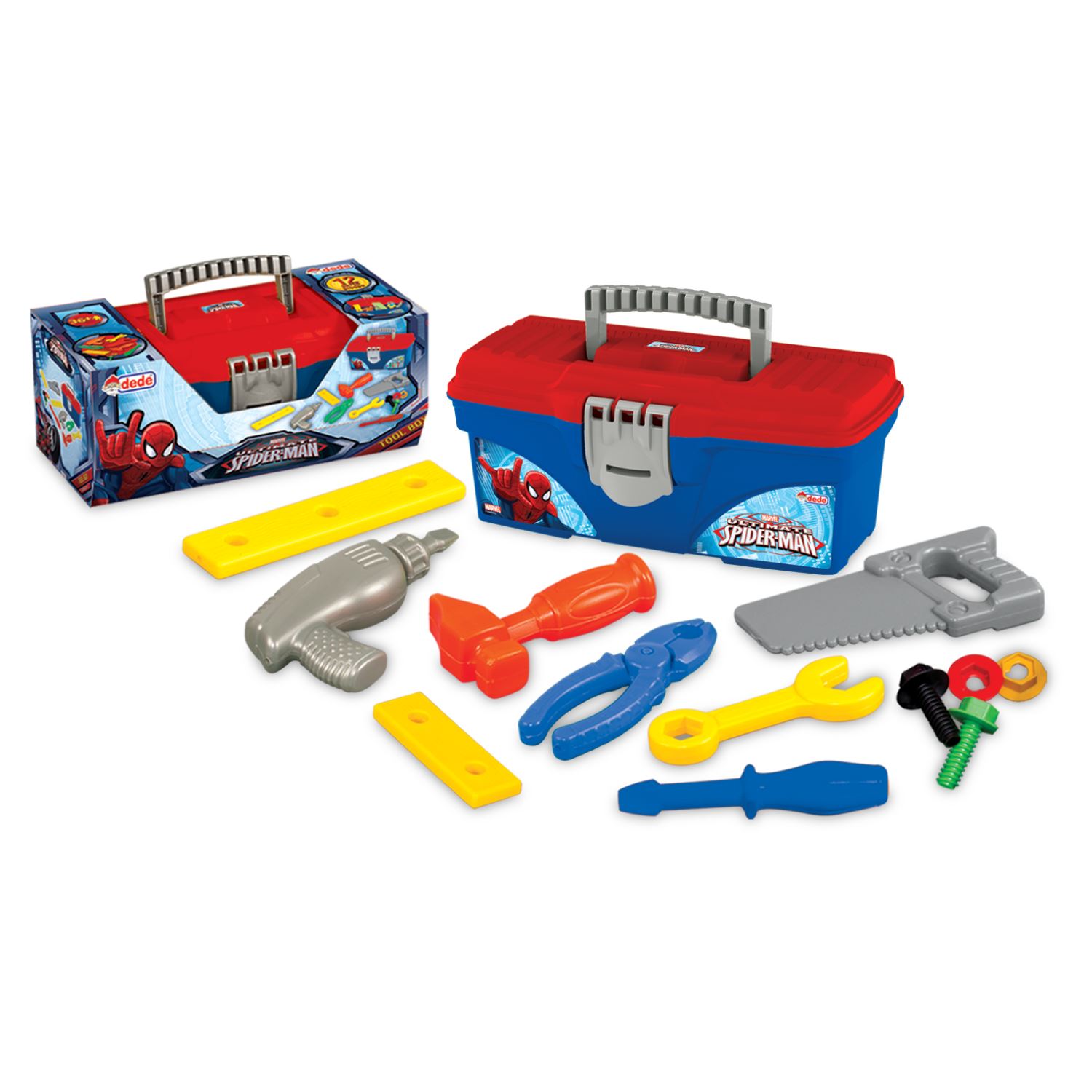 Dede 03035 Spider Tool Box Toy Set