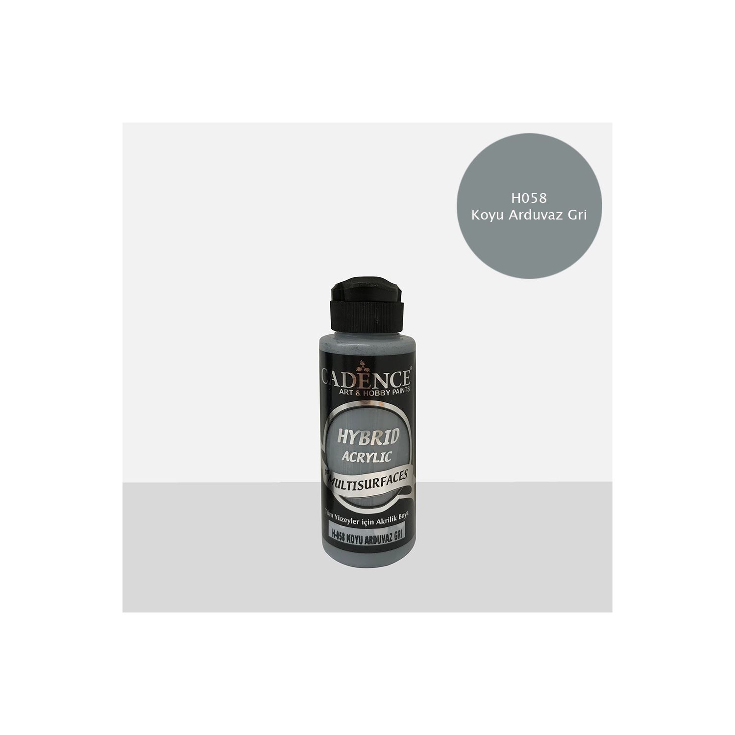 Cadence Hybrid Acrylic Paint Dark Slate Grey H-058