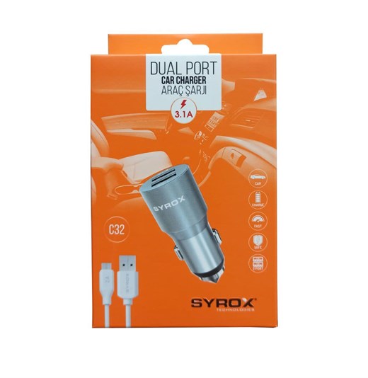 SYROX S3/S4 USB GİRİŞ METAL SET C32
