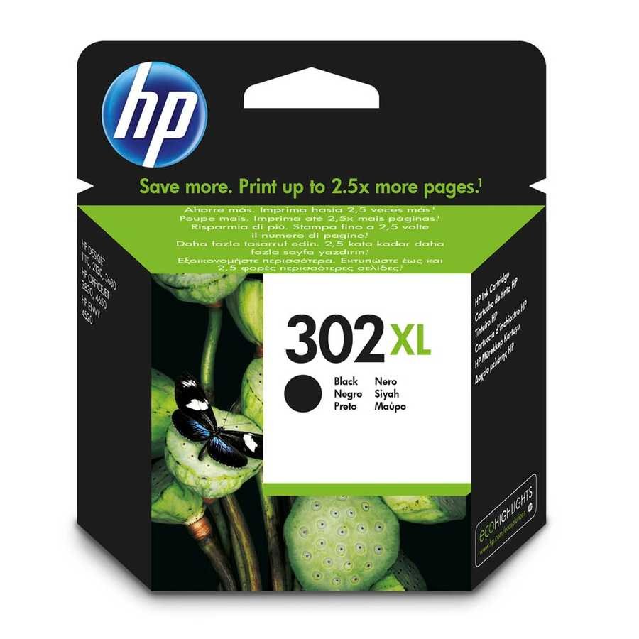 HP 302XL SİYAH KARTUŞ F6U68AE