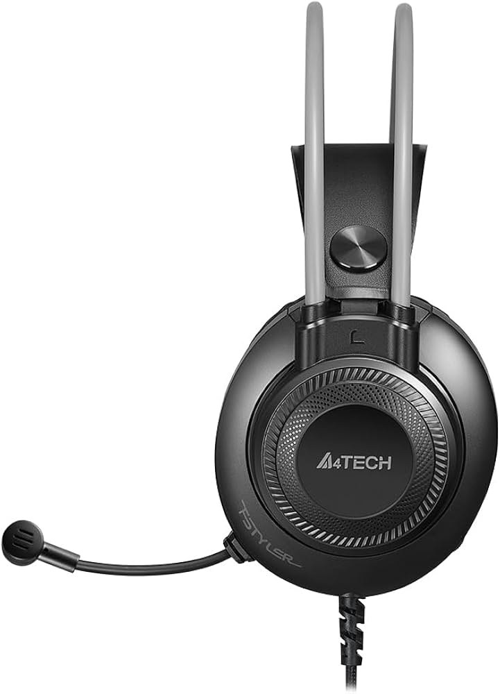 A4 TECH FH-200U MİKROFONLU GRİ USB KULAKLIK