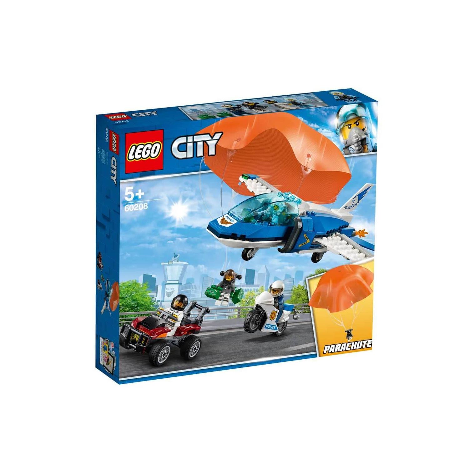 LEGO City Воздушная полиция: арест с парашютом LSC60208
