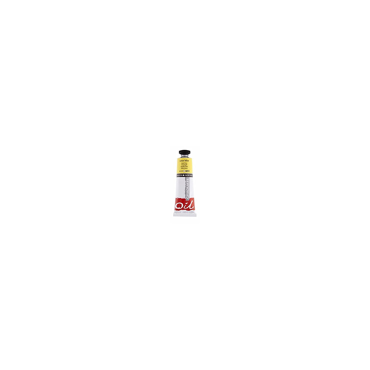 Daler Rowney Graduate масляная краска Lemon Yellow