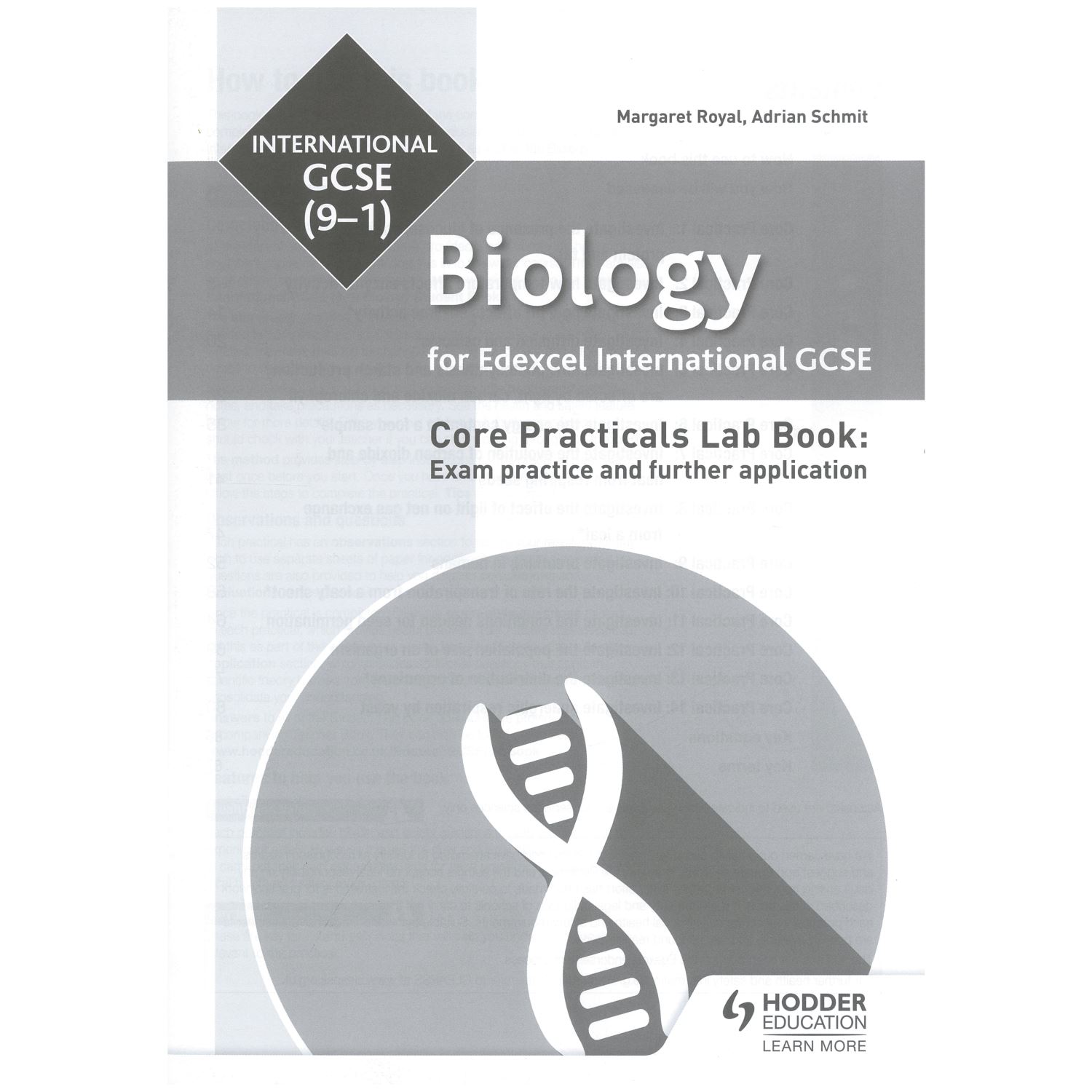 Hodder Education Edexcel IGCSE 9-1 Biology Student Lab Book 9781510451520