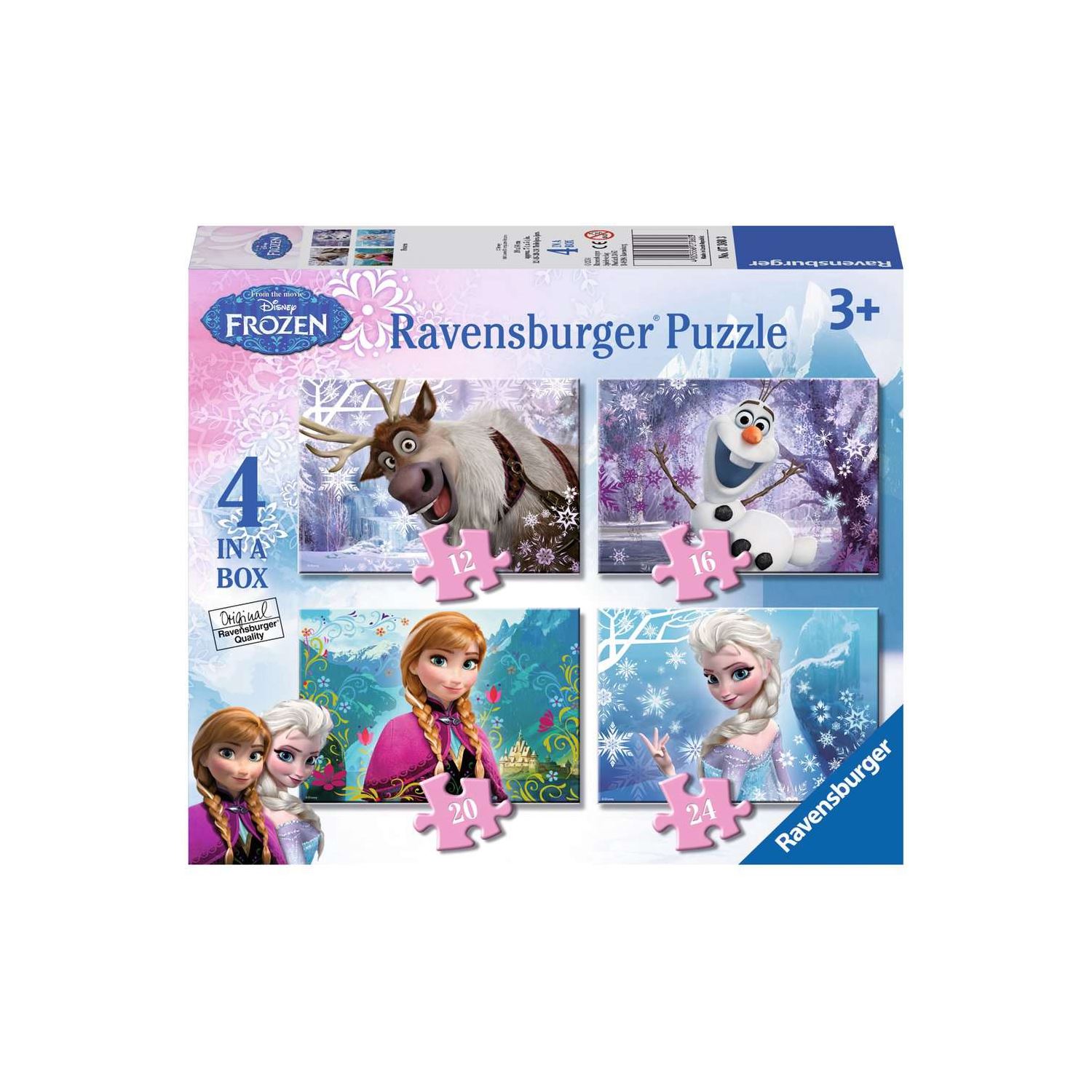 Ravensburger Frozen 4-in-1 Children's Jigsaw Puzzle RPX073603