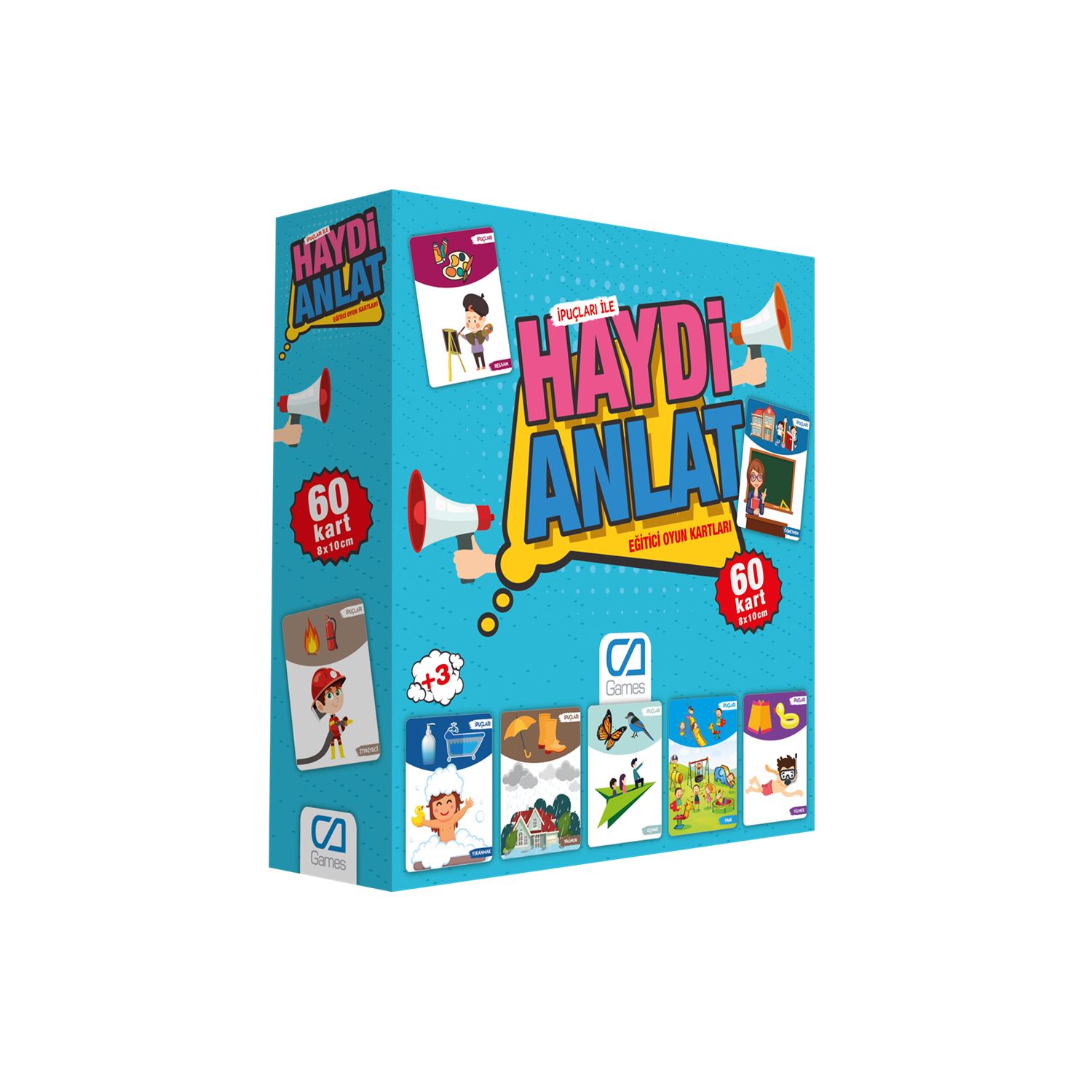 CA Games Haydi Anlat Anlatım Kartı Oyunu 60 Kart