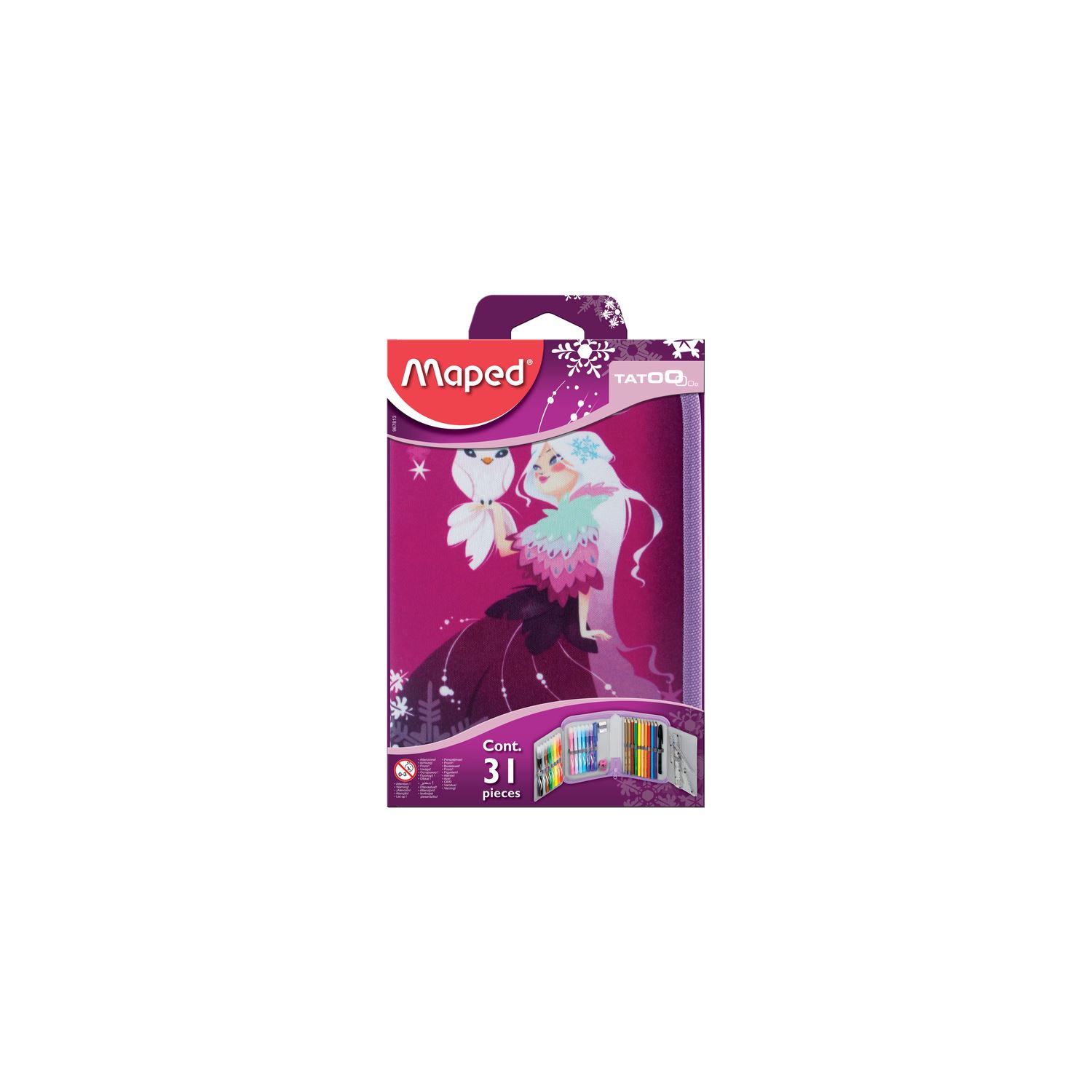 Maped Princess Filled Pencil Case 967813