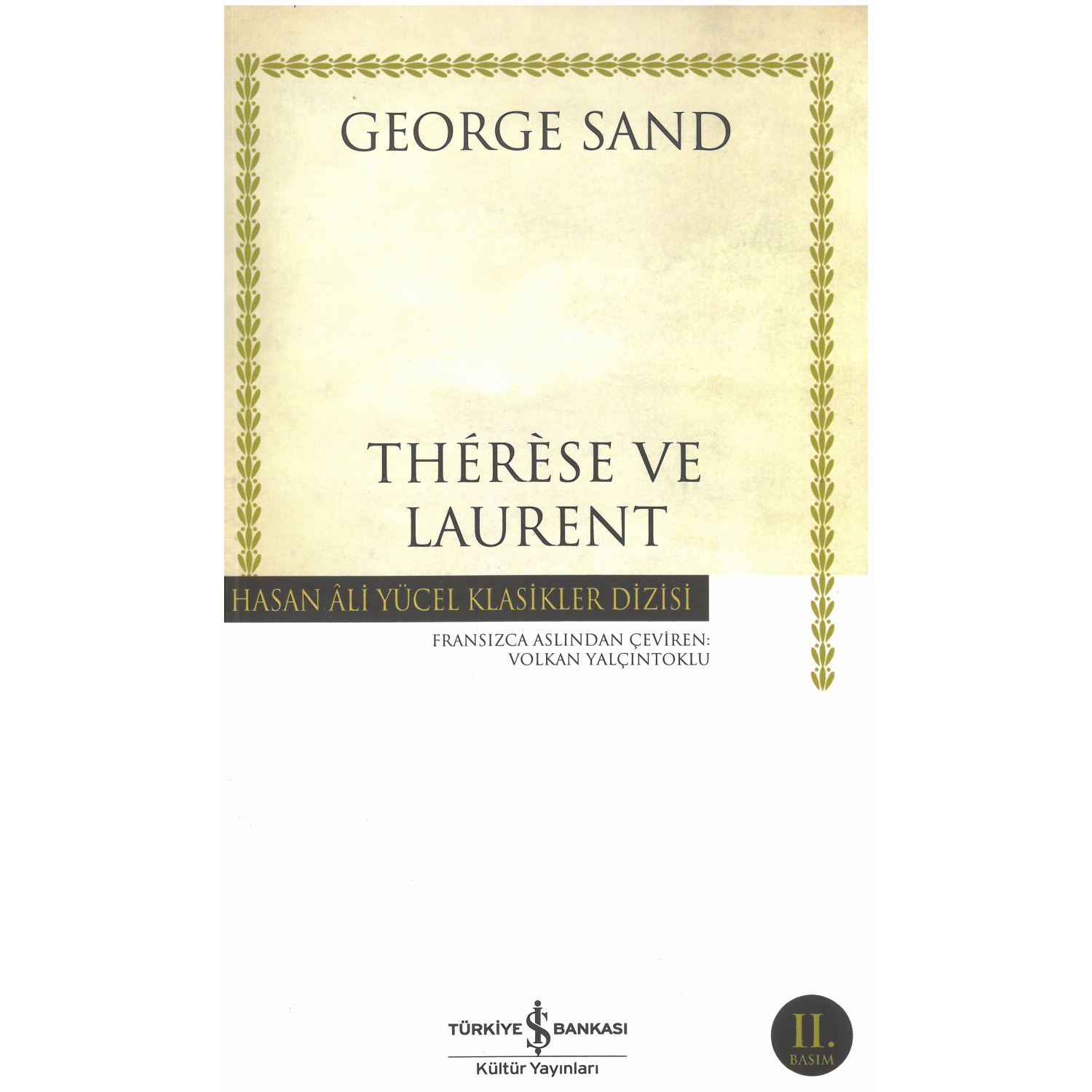 Therese ve Laurent Hasan Ali Yücel Klasikler