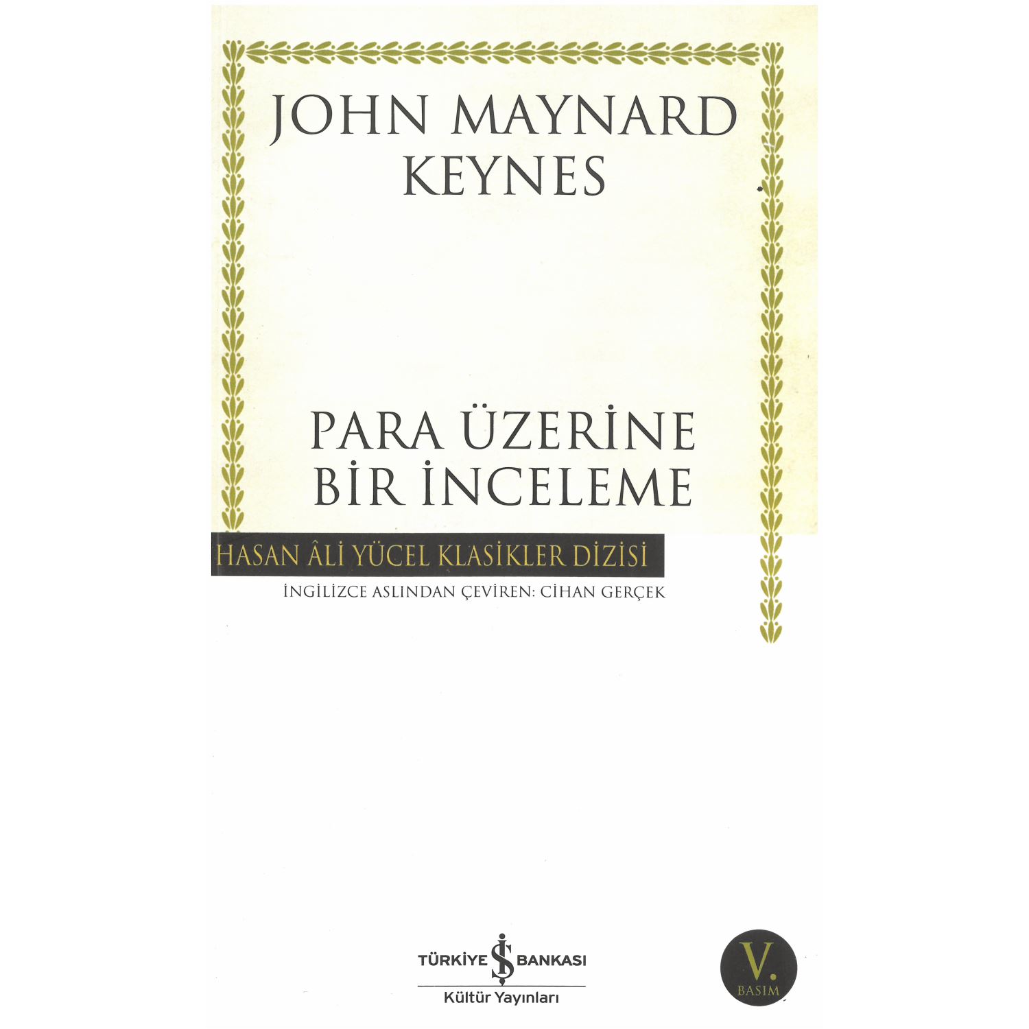Para Üzerine Bir İnceleme – Hasan Ali Yücel Klasikler