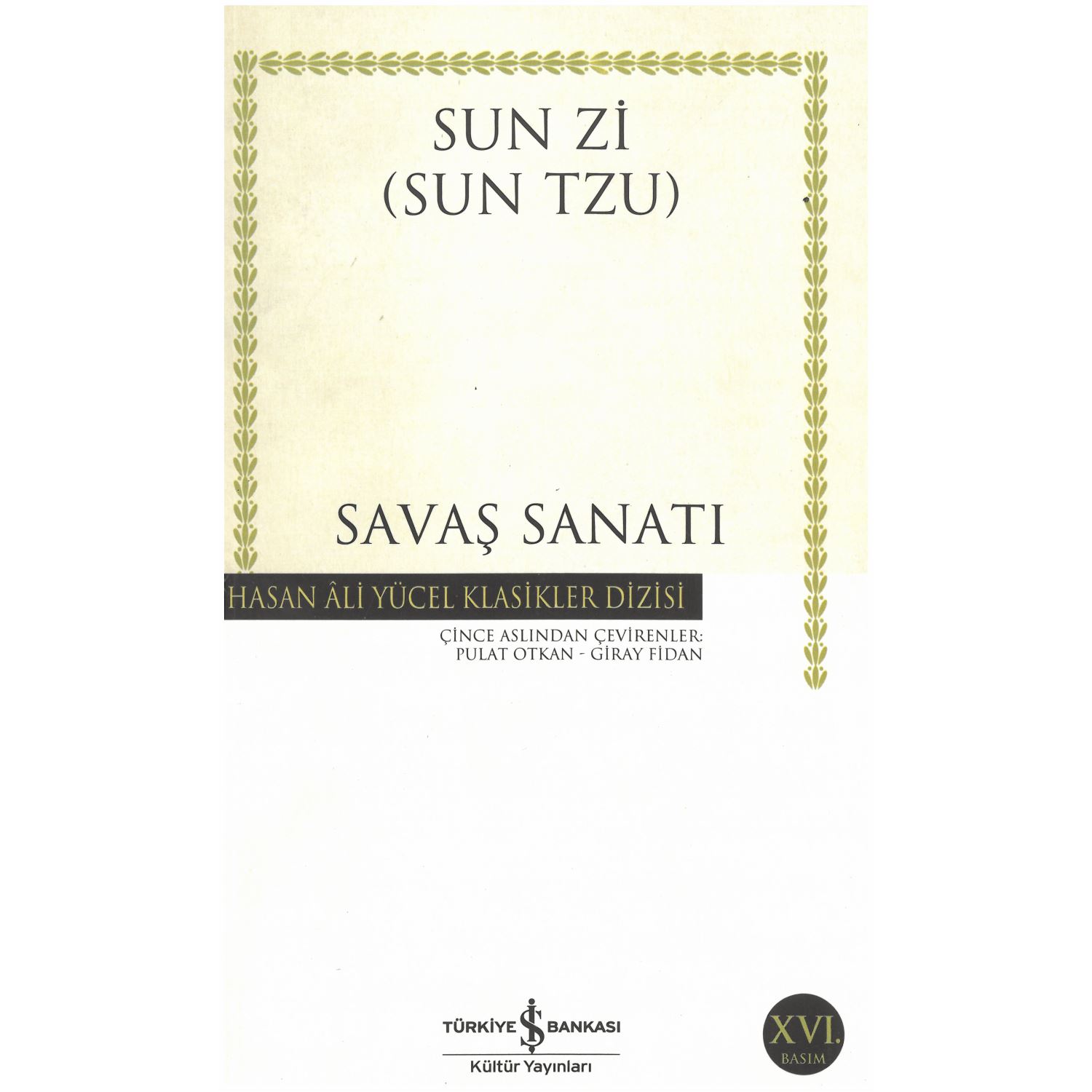 Savaş Sanatı Hasan Ali Yücel Klasikler