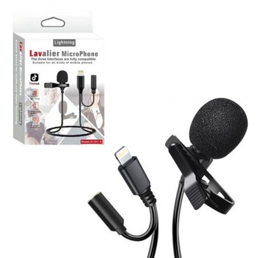 POWERMASTER JH-041-A LIGHTNING YAKA MİKROFONU