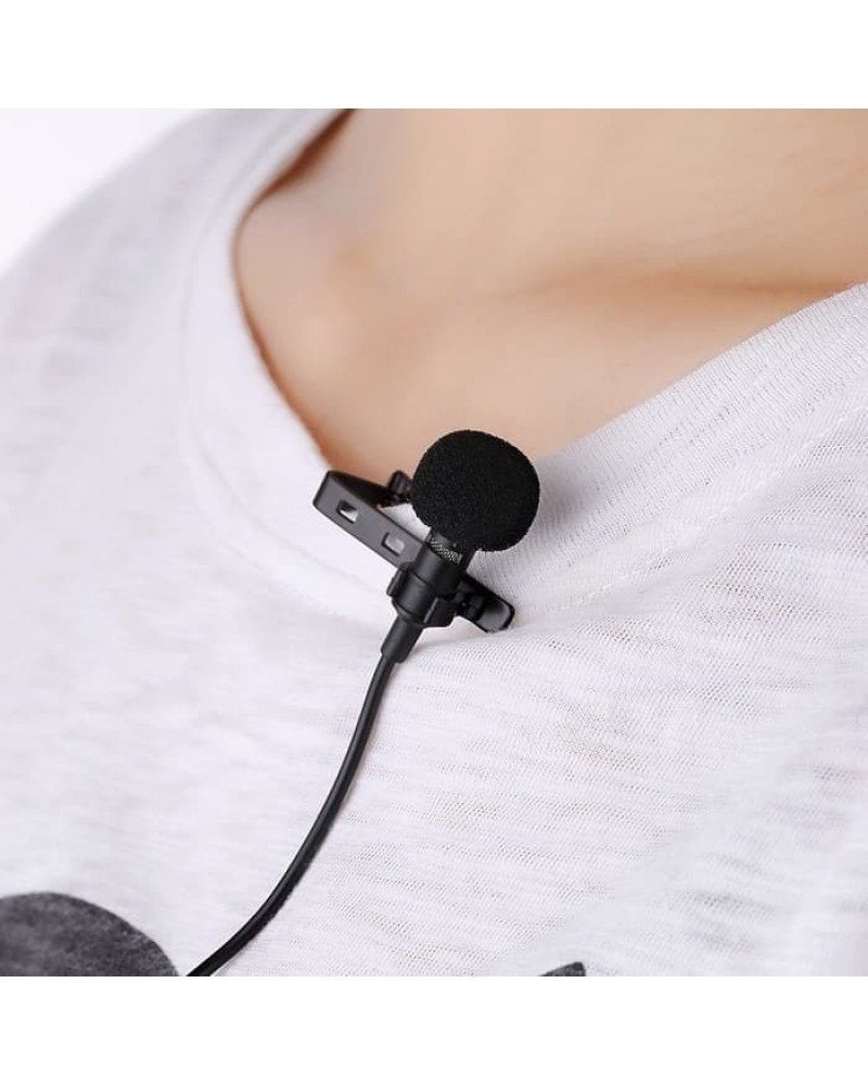 Powermaster JH-041-A Lightning петличный микрофон, чёрный