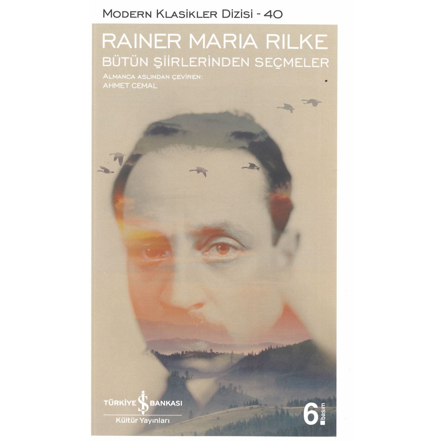 İş Bankası Kültür Yayınları Modern Classics Series 40 Rainer Maria Rilke Selected Poems 9786053322399