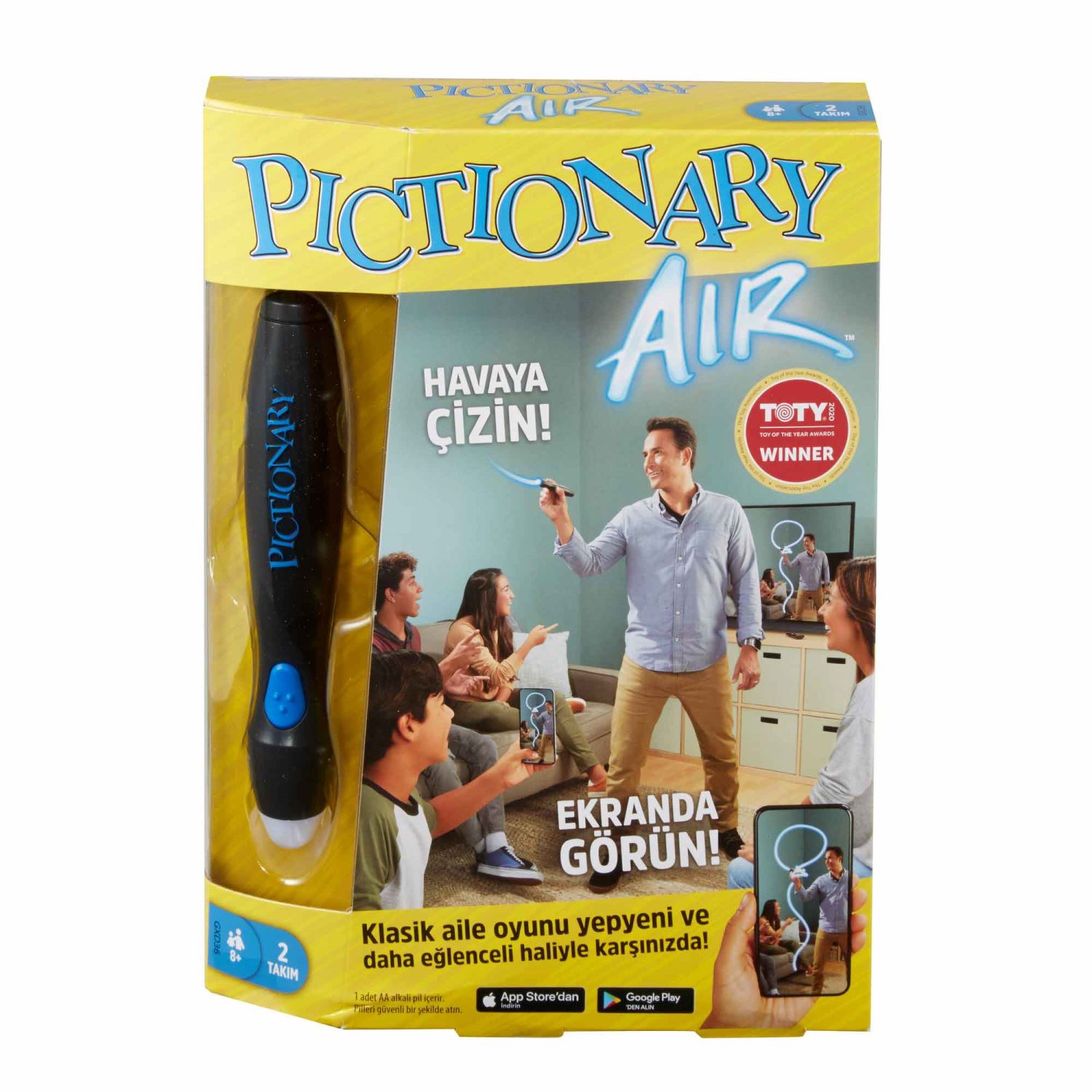 Mattel GXD36 Pictionary Air Family Drawing Game