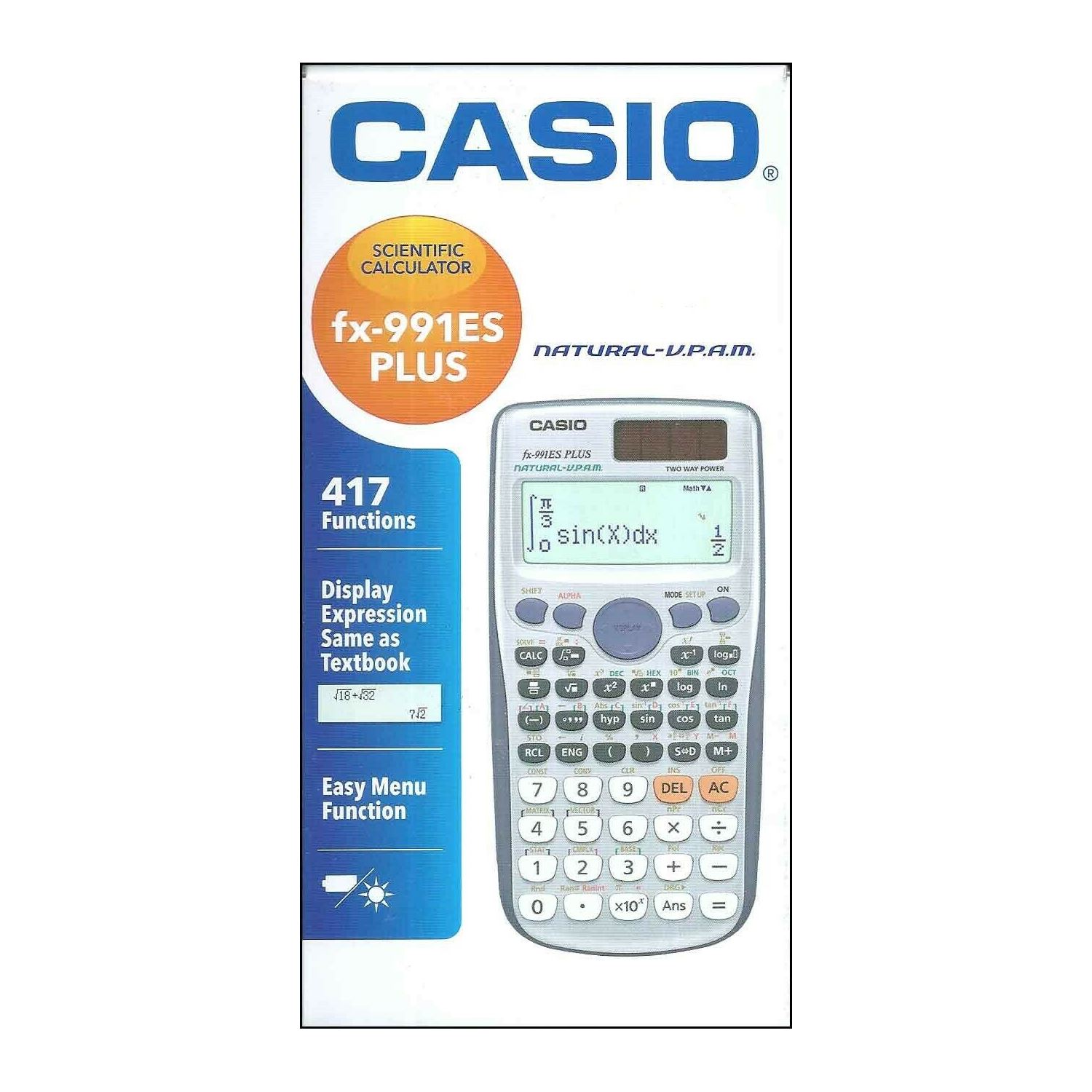 Casio fx-991 es plus научный калькулятор