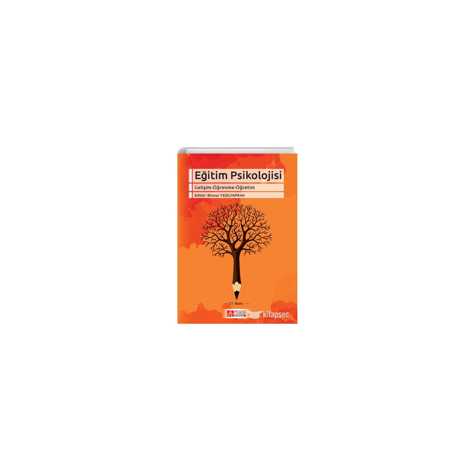 Pegem Akademi 9786053186724 «Психология образования», книга на турецком, мягкая обложка