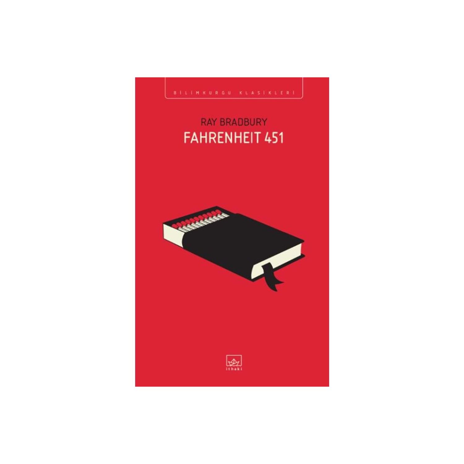 İthaki Yayınları Fahrenheit 451 Bilim Kurgu Romanı