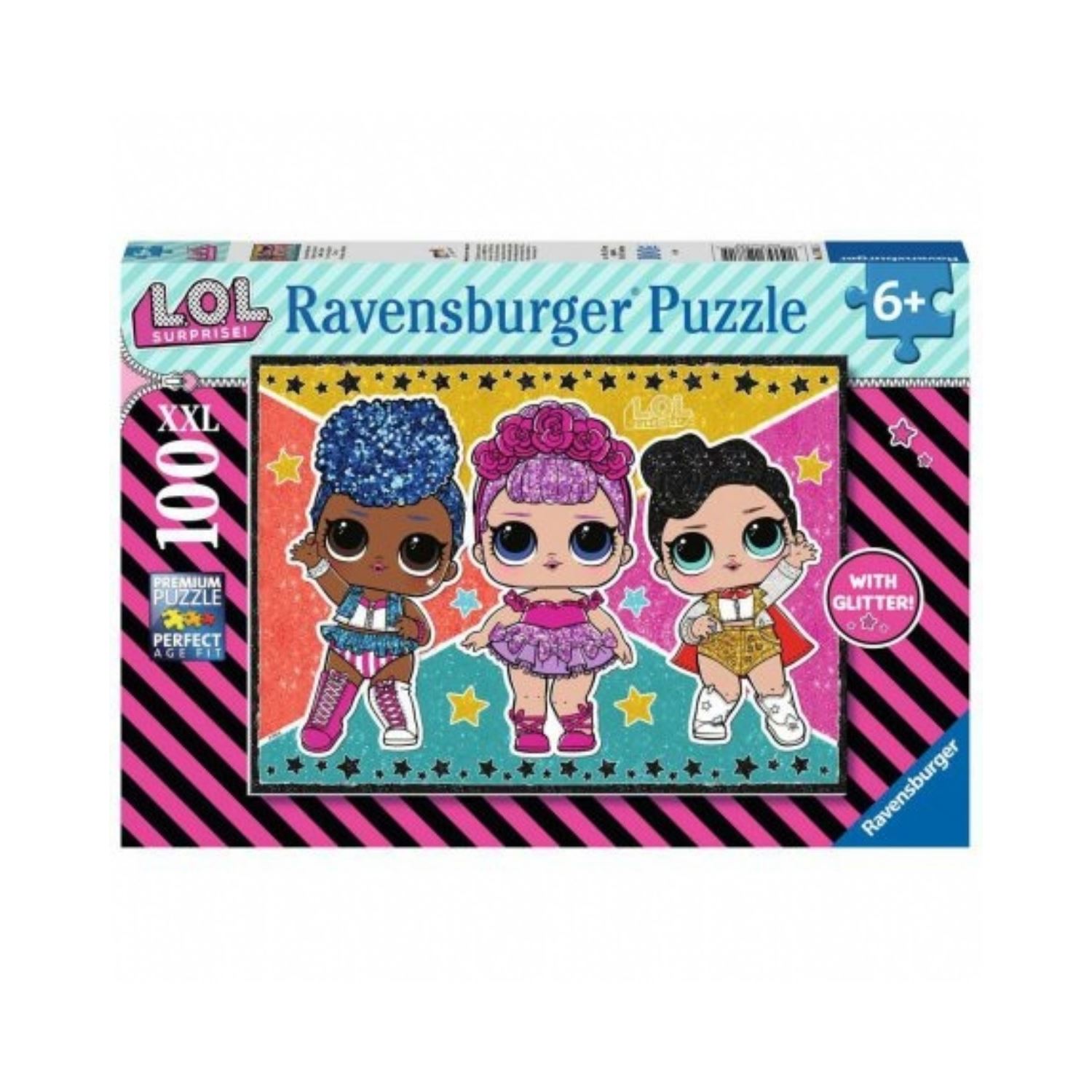Ravensburger L.O.L Star — детский пазл, 100 деталей