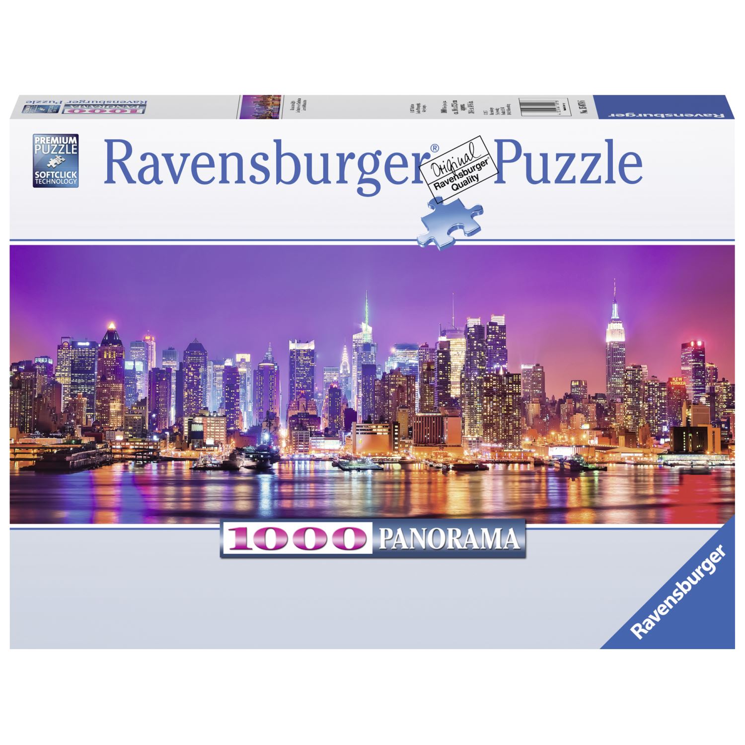 Ravensburger Manhattan 1000-Piece Adult Panoramic Jigsaw Puzzle