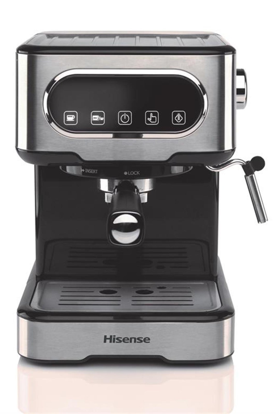 Hisense HESCM15DBK кофемашина для эспрессо