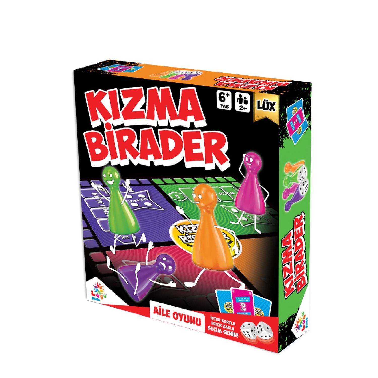 Laço Kids 7223 Ludo Family Board Game, Ages 6+