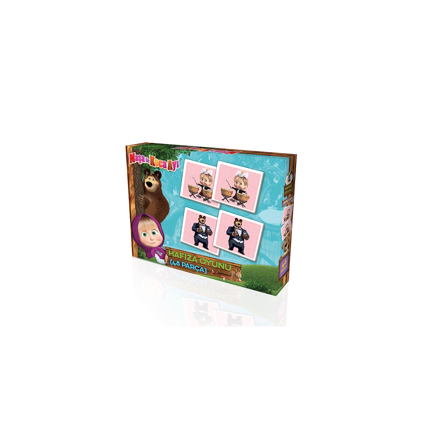 Laço Kids MS7572 Masha and the Bear Memory Game