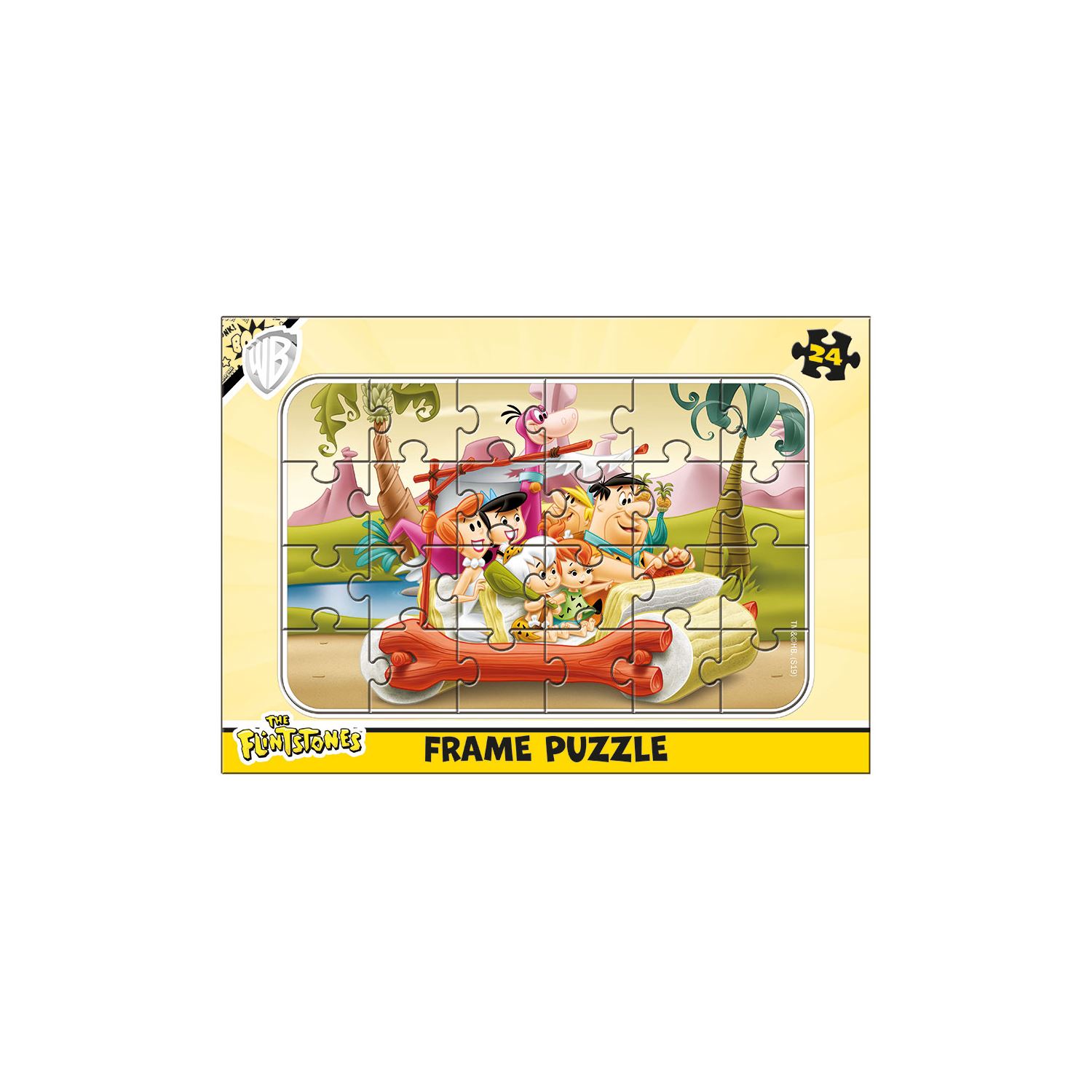 Taş Devri 24 Parça Frame Puzzle Yolculuk