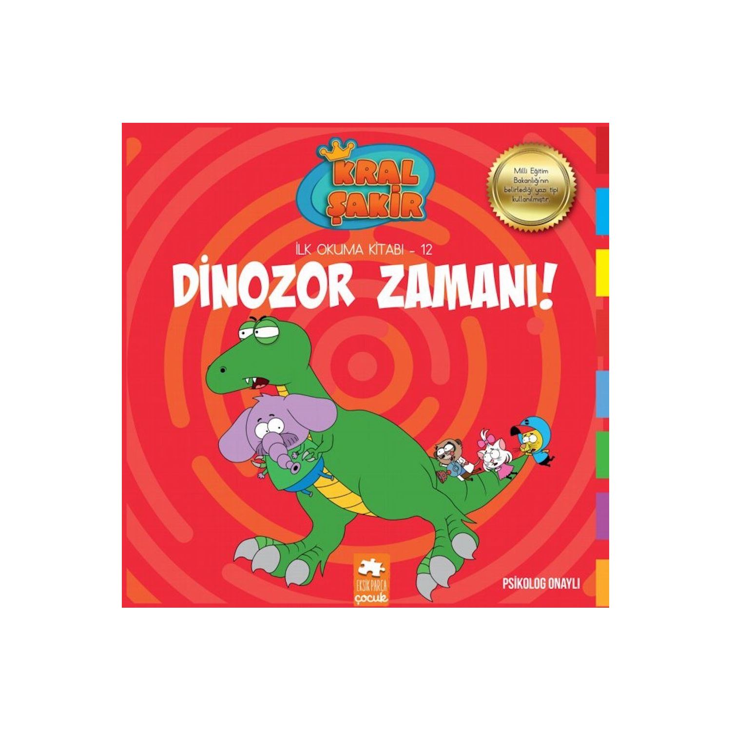 Kral Şakir First Reading Book - 12 Dinosaur Time!