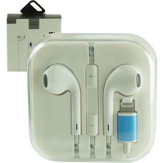 POWERMASTER IPHONE 7-8 PLUS LIGHTNING GİRİŞLİ IOS 11 KABLOLU KULAKLIK