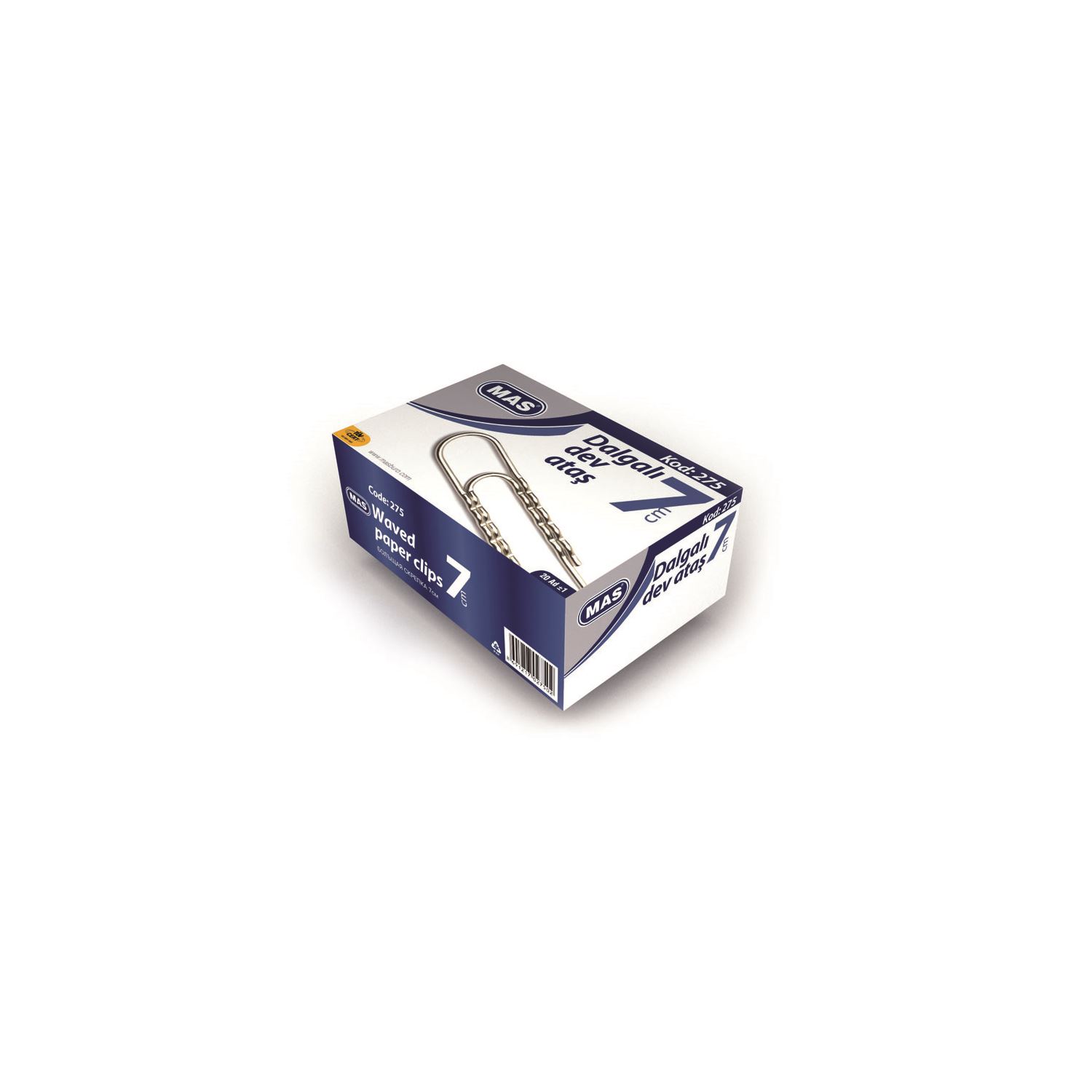 Mas Large Wavy Paper Clip No:7